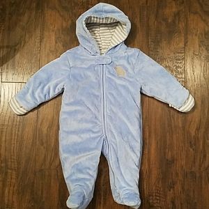Boys blue winter suit 3-6 months